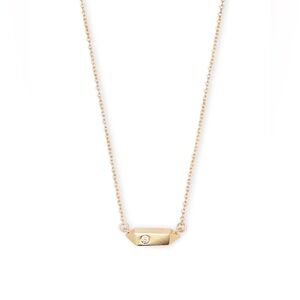 Kendra Scott Charley Necklace, gold plated